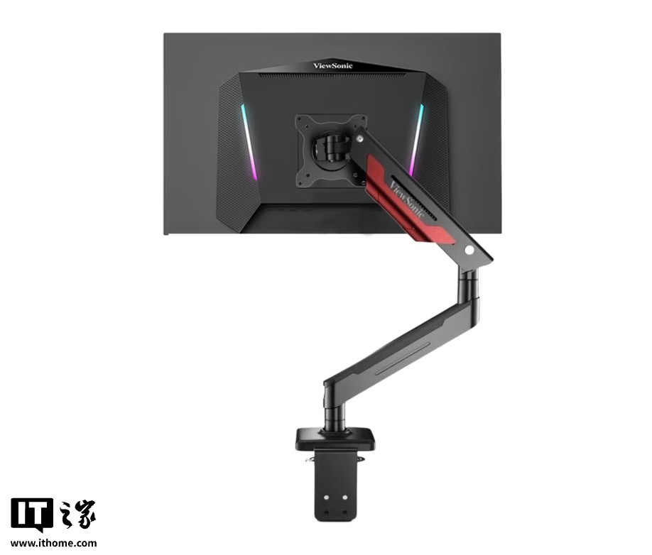 ViewSonic VX2776-2K-OLED ports and rear design