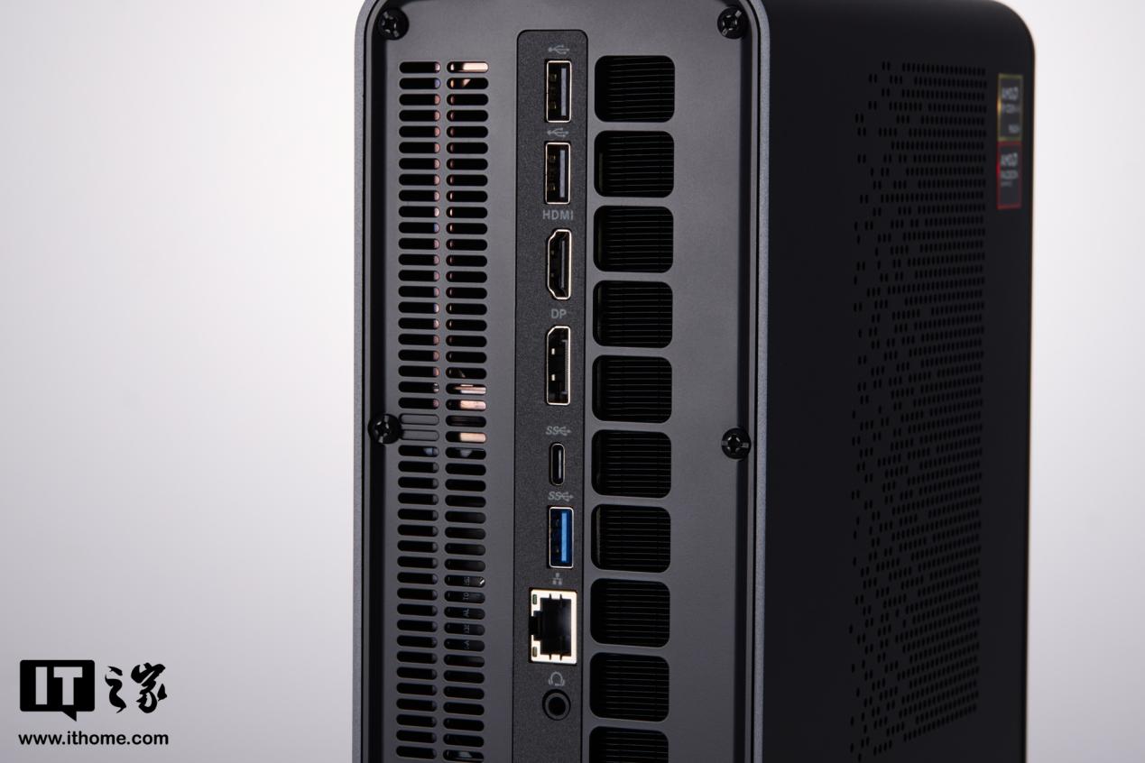 Lenovo NUC AI Max+395 rear I/O