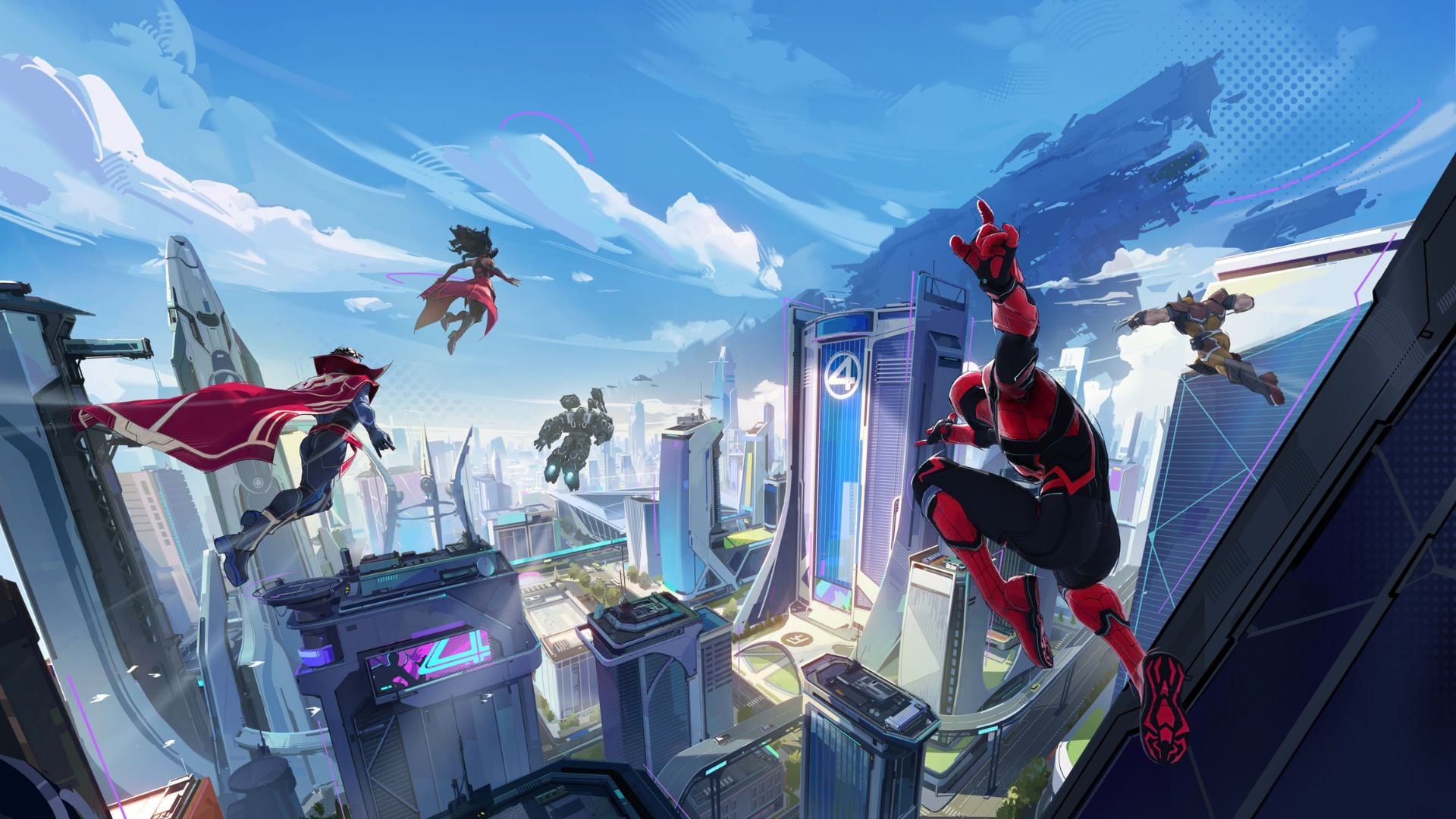 Marvel's Project Comet Leaked: A Genshin Impact-Style Mobile RPG Starring Captain America and Spider-Man