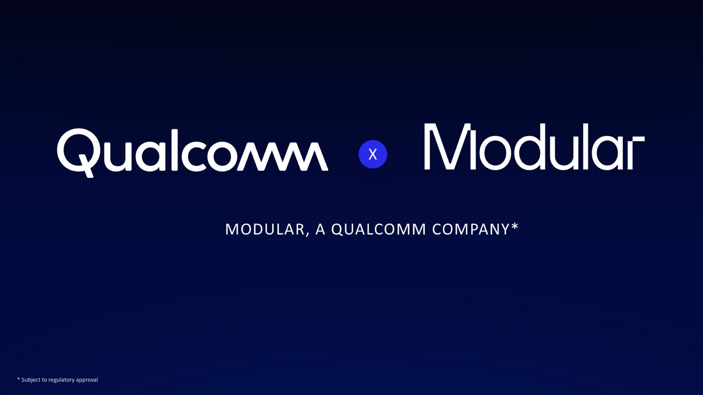Qualcomm to Acquire AI Software Stack Company Modular, Deal Expected to Close H2 2026