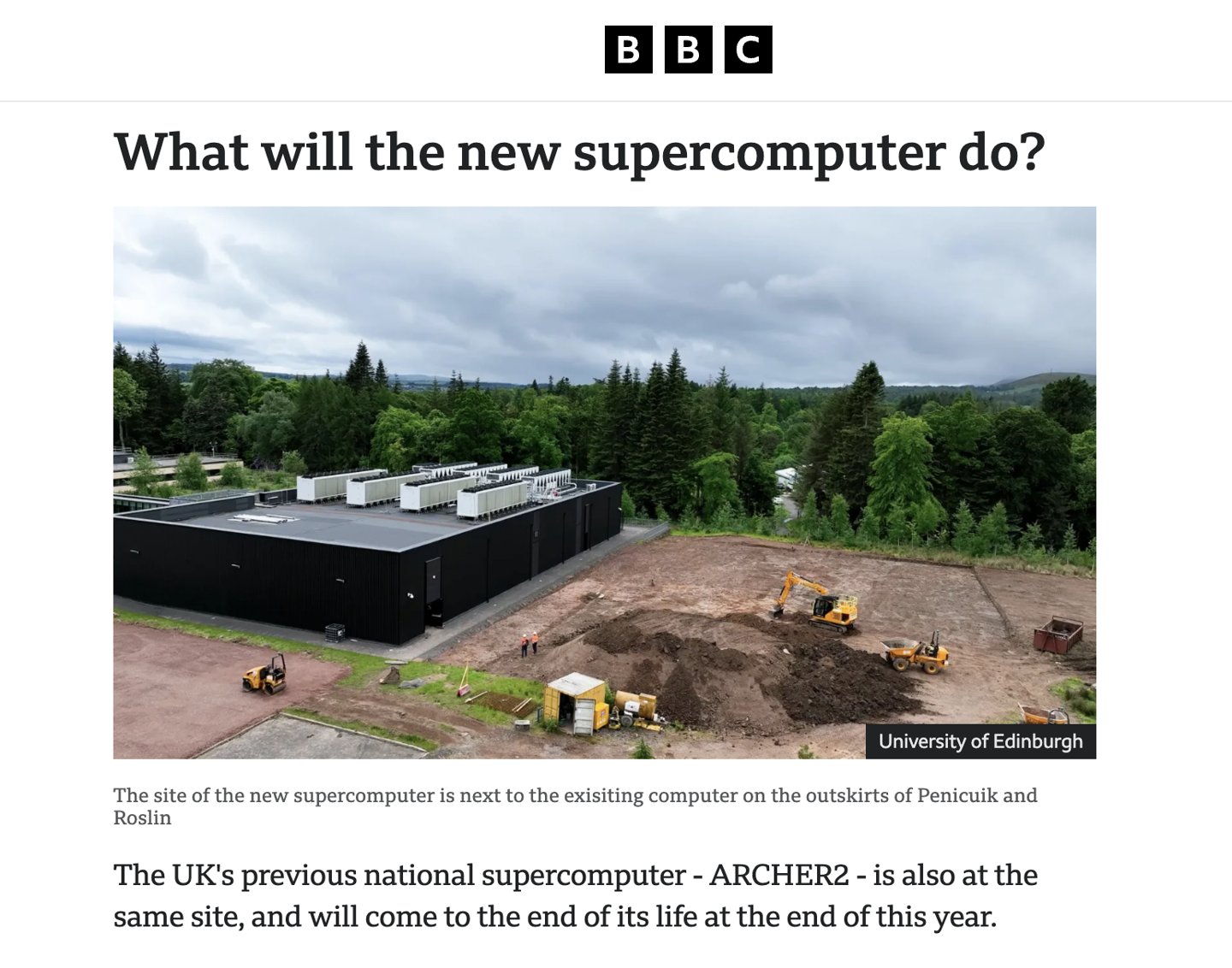 Inside the UK's £750 Million Supercomputer That Will Simulate Quantum Physics and Earthquakes