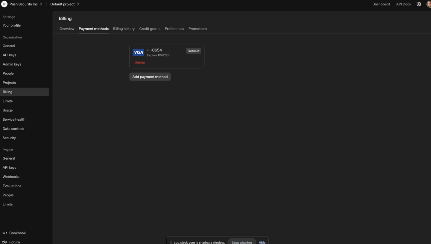 Security researchers at Push Security found hackers abusing OpenAI's organizatio — Image 4
