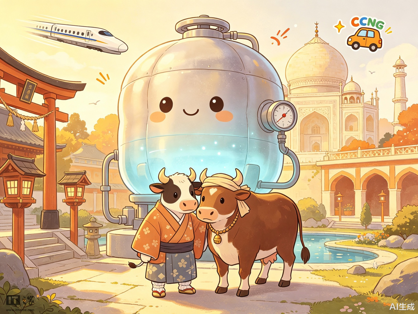 India and Japan plan 1,000 biogas plants to turn cow dung into vehicle fuel