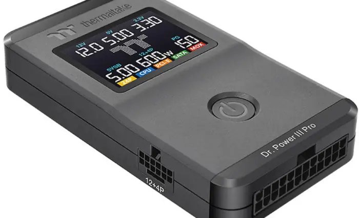 Thermaltake's $50 Dr. Power III Pro power tester reads the sideband signals on y — Image 2