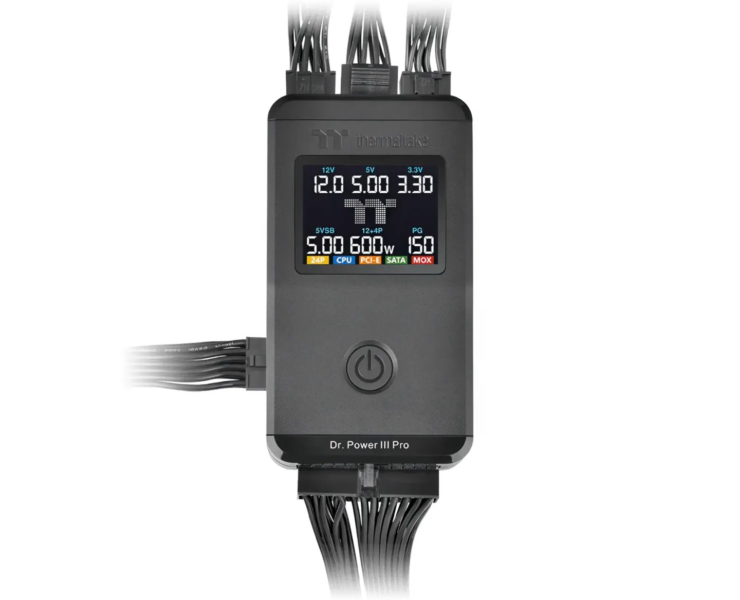 Thermaltake's $50 Dr. Power III Pro power tester reads the sideband signals on y — Image 3