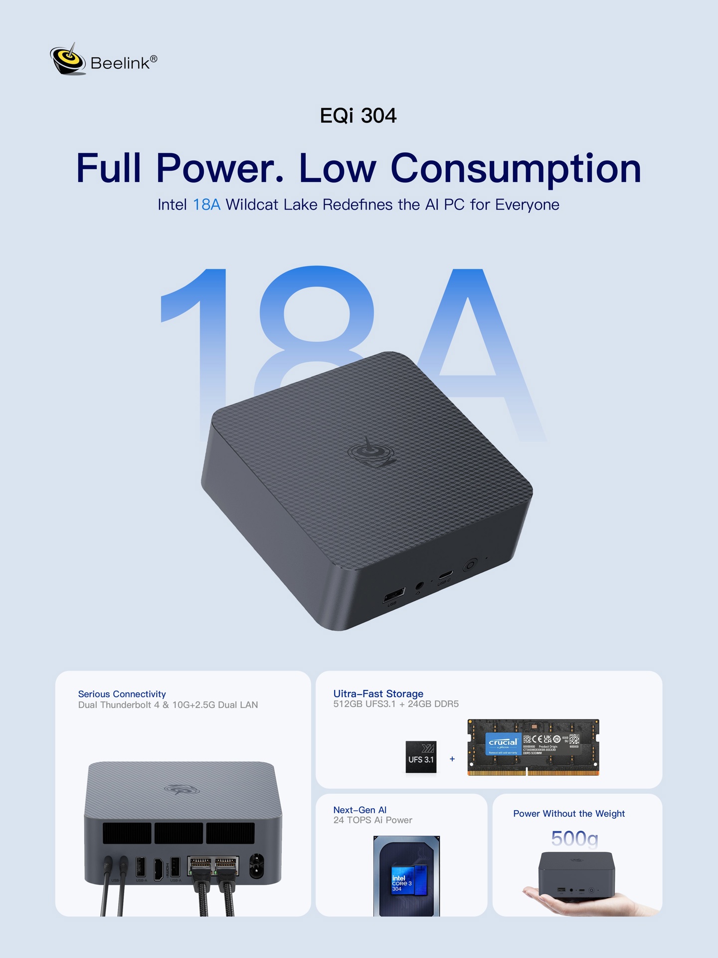 Beelink EQi 304 mini PC