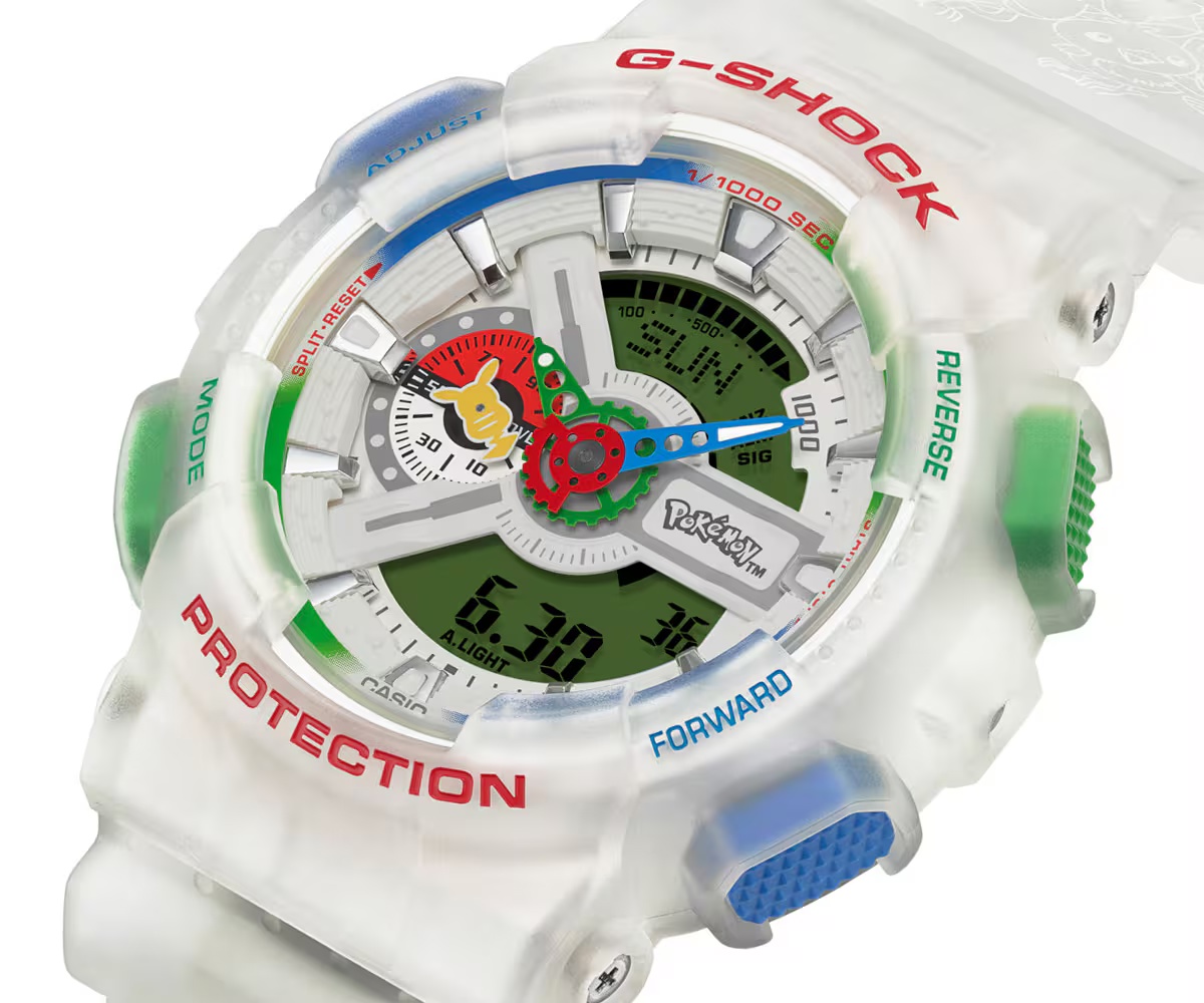 Casio's G-Shock team has cooked up a Pokémon 30th anniversary watch with a Pikac — Image 3