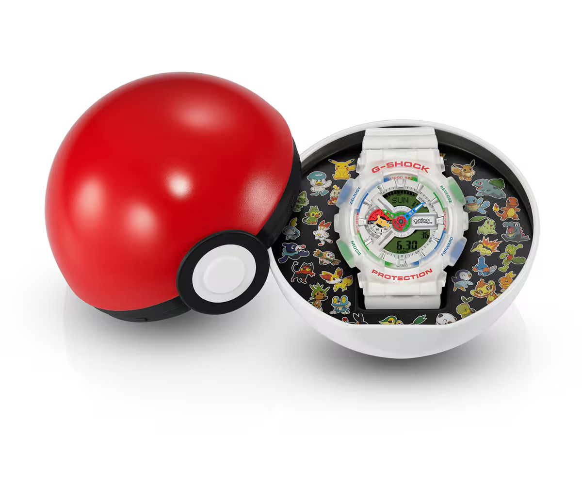 Casio's G-Shock team has cooked up a Pokémon 30th anniversary watch with a Pikac — Image 5
