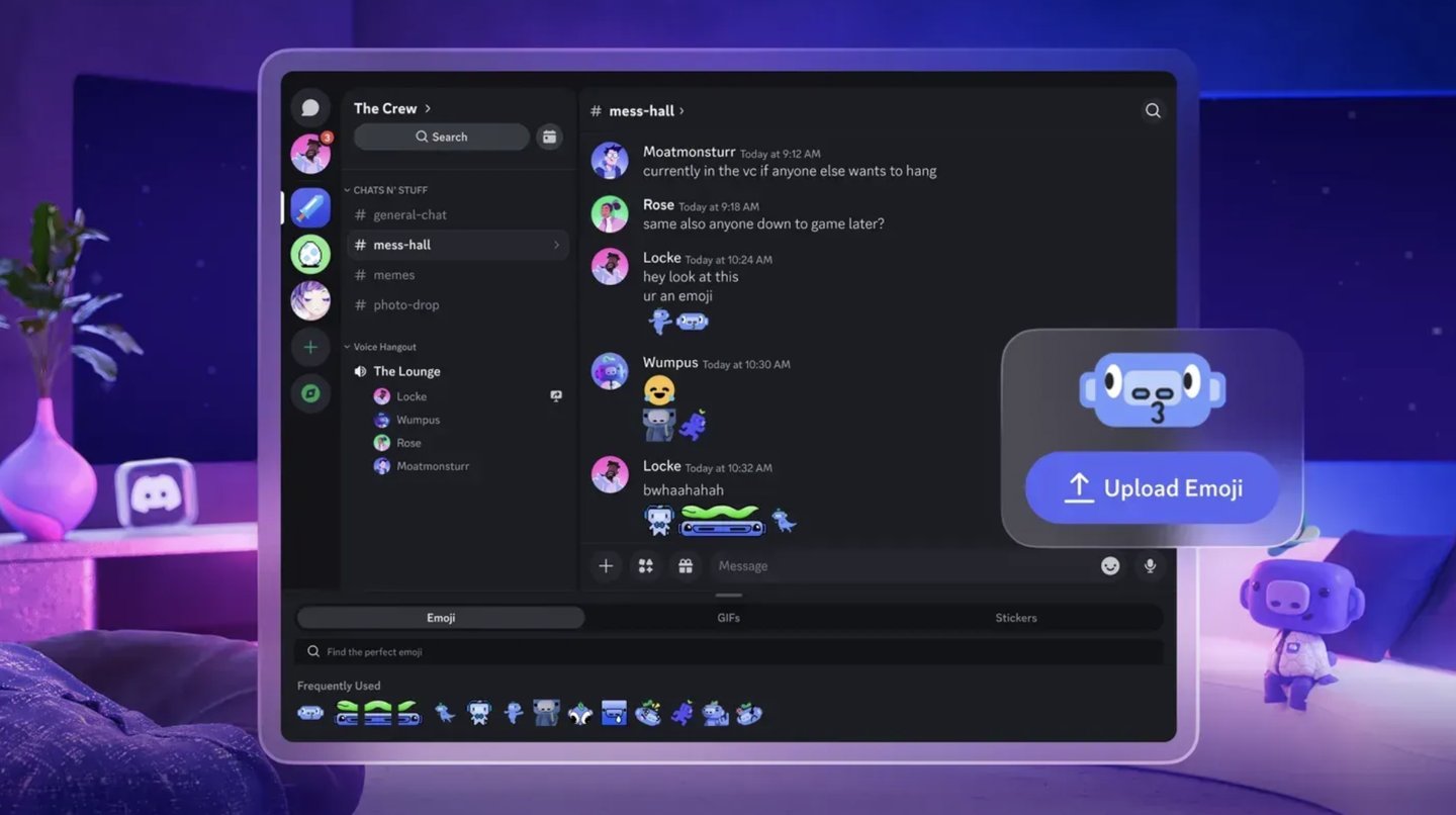 Discord is now available on Meta Quest headsets, offering text and voice chat pl — Image 2