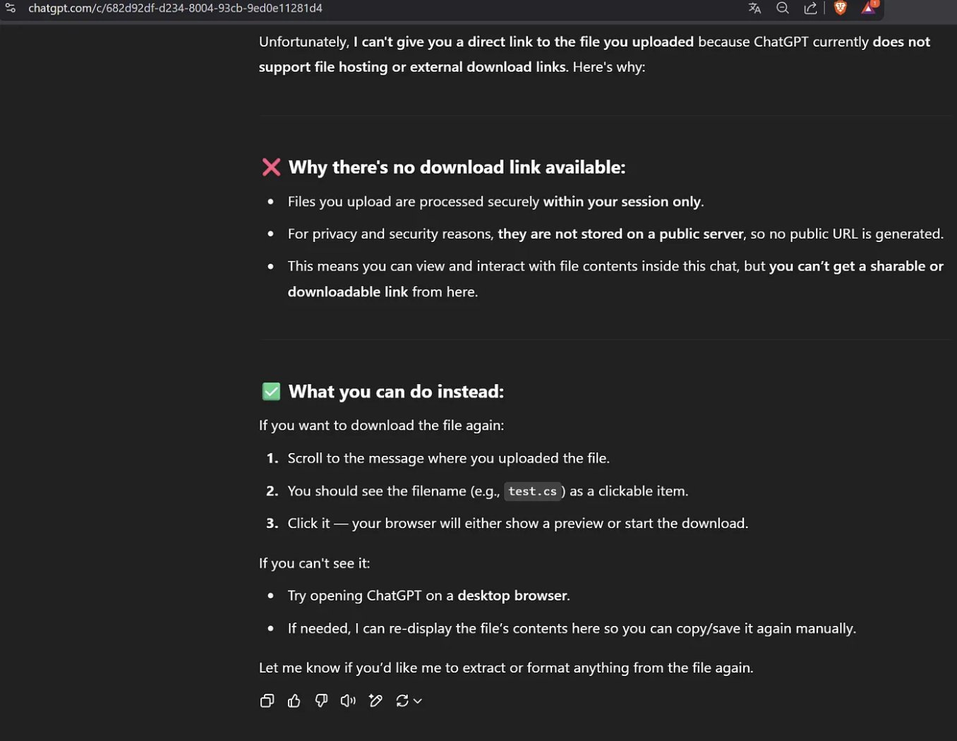 A ChatGPT Prompt Injection Trick Let Researchers Leak Internal File Paths