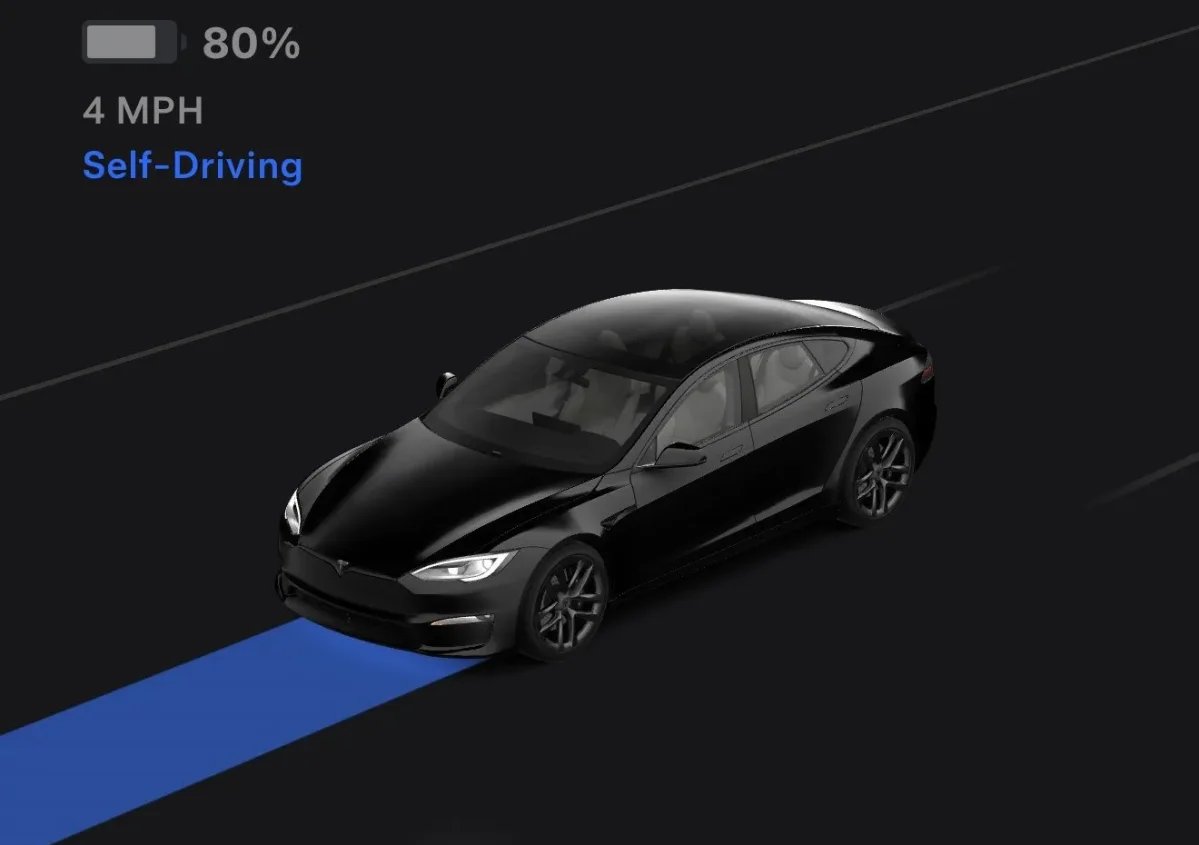 Tesla's App Now Shows When FSD Is Actually Driving